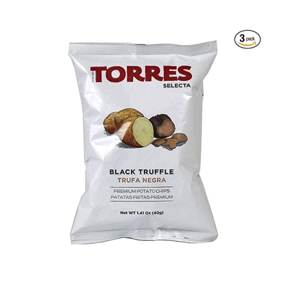 Torres Black Truffle Potato Chips - 40g