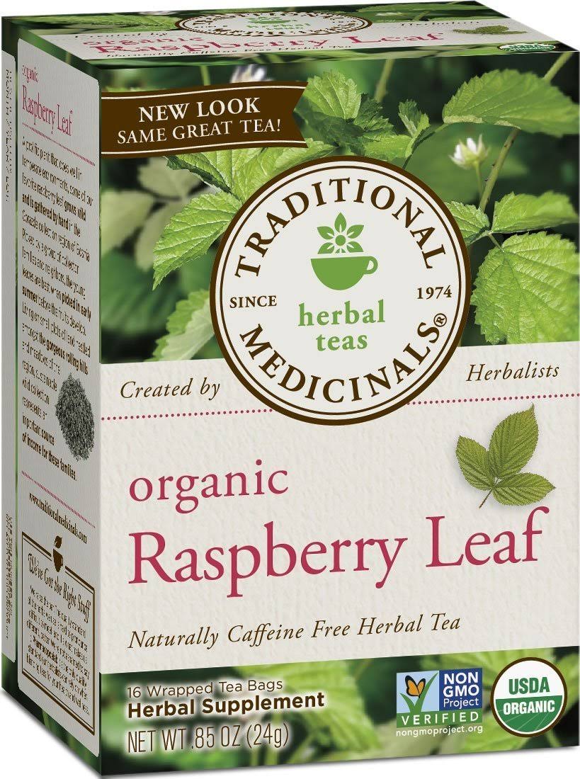 Traditional Medicinals Organic Raspberry Leaf Tea - 20ct