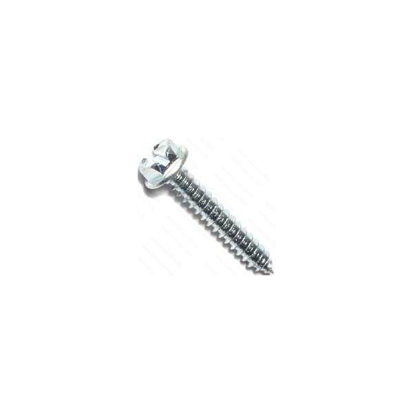 Midwest Fastener Slotted Hex Washer Sheet Metal Screws - 8 x 1"
