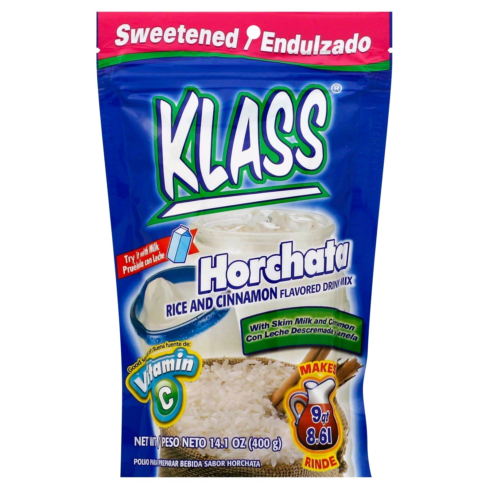 Klass Horchata Drink Mix - Rice Flour, 14.1oz