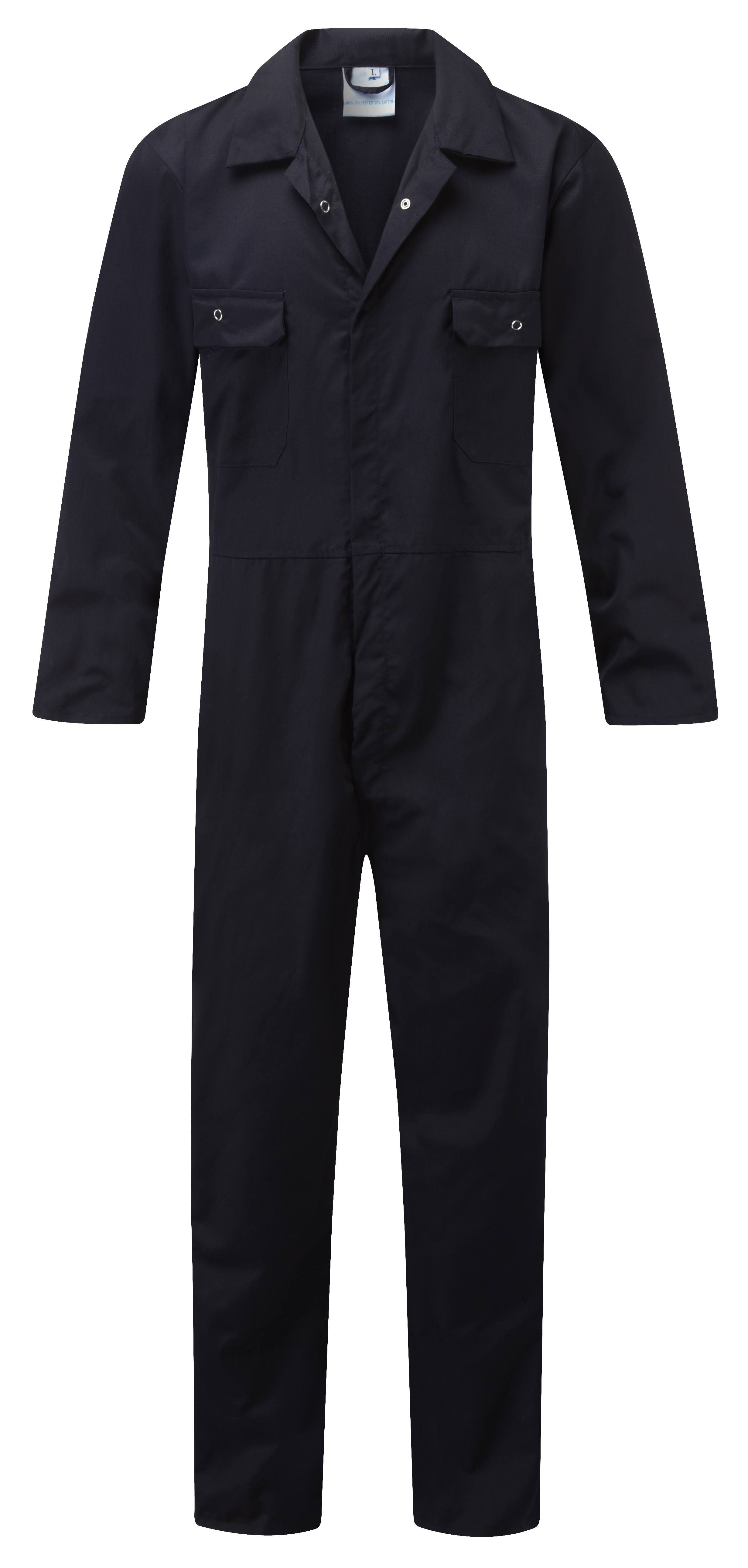 Fort 318 Workforce Boiler Suit, Navy Blue, Size Large