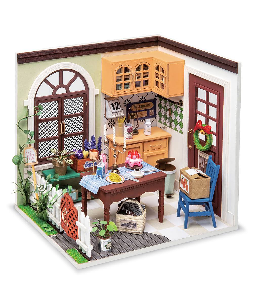 3D Puzzle DIY Dollhouse - Charlie's Dining Room