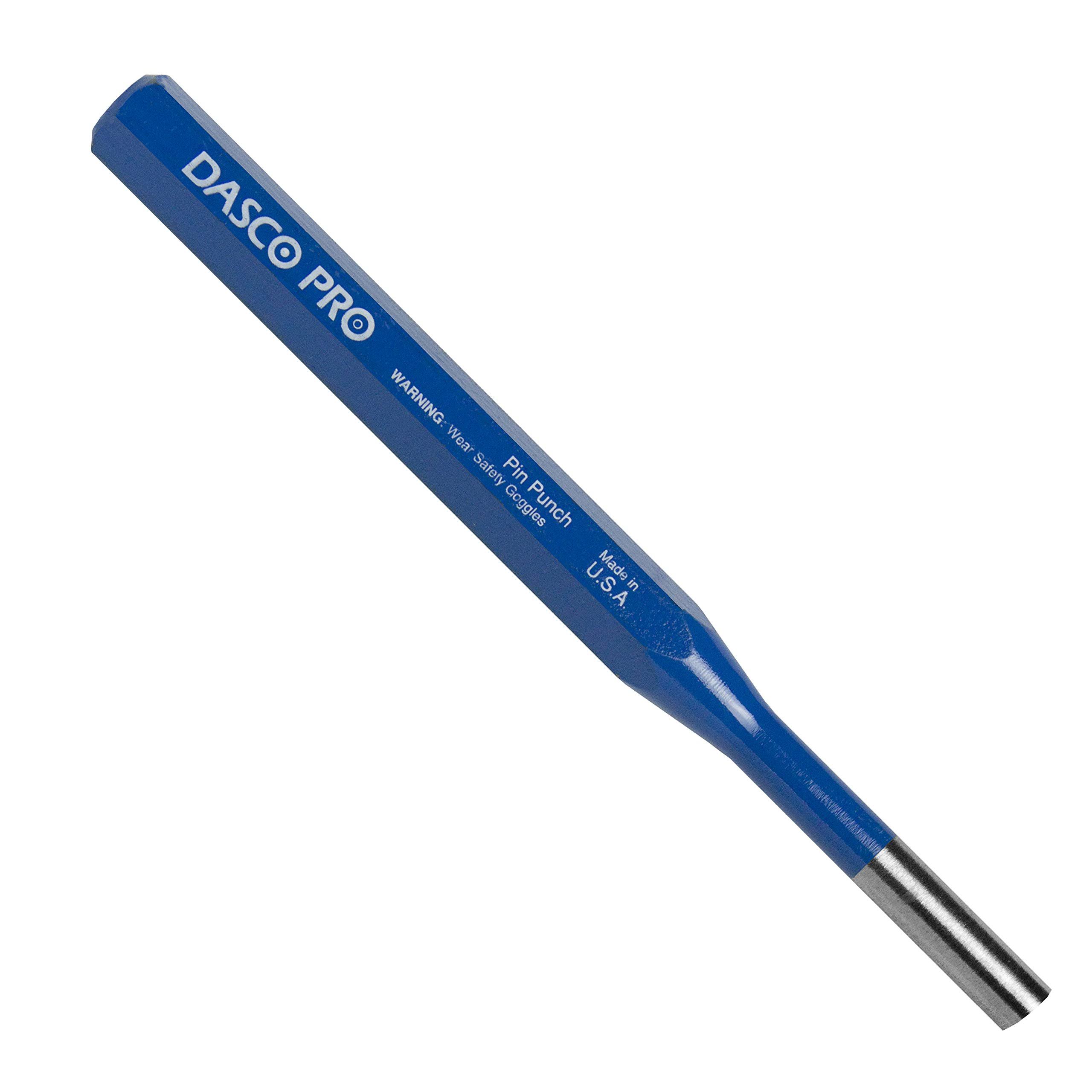 Dasco Pro 582-0 High Carbon Steel Pin Punch - 1/8" x 5-1/2"