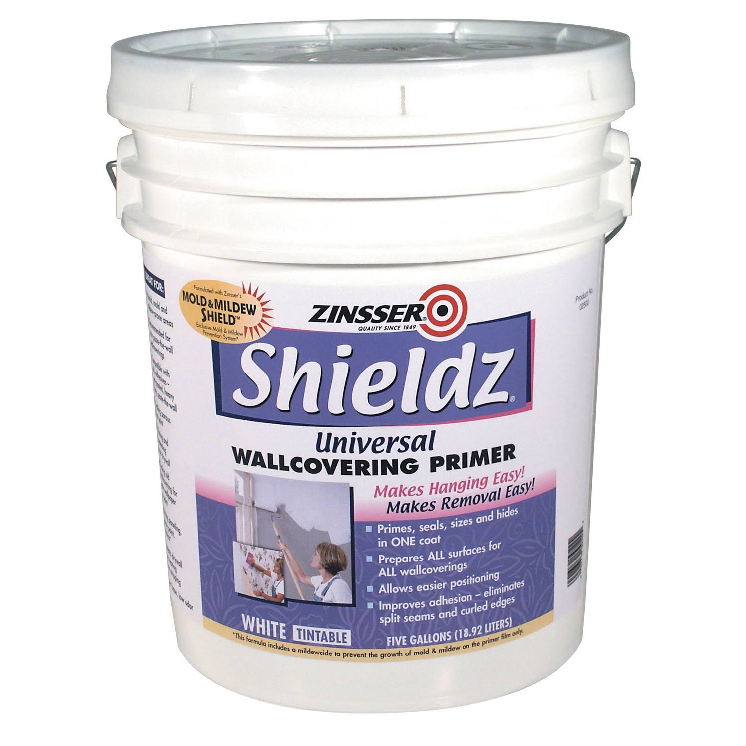 Zinsser Shieldz Water-Based Universal Wallcovering Primer - 5gal