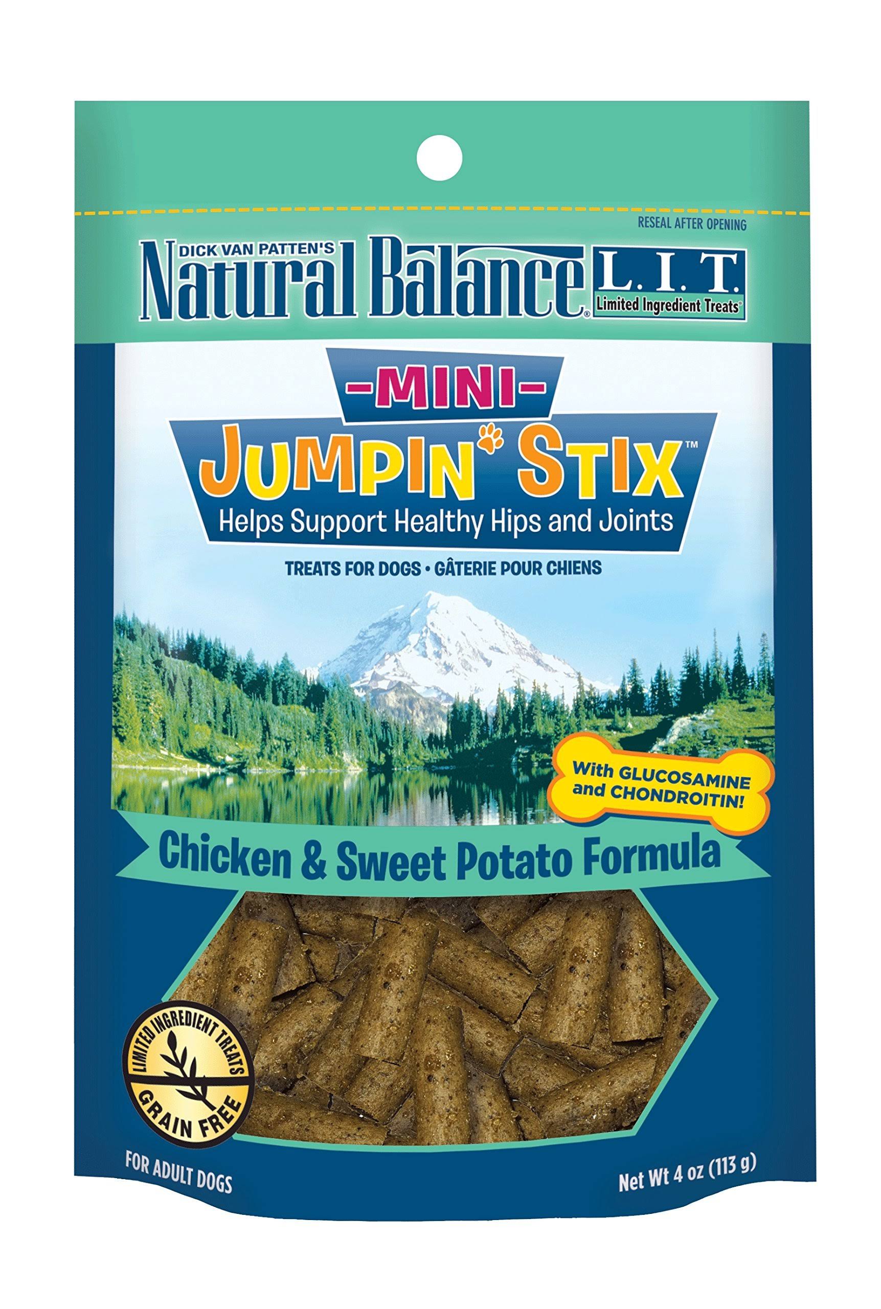 Natural Balance Mini Jumpin' Stix Treats - Chicken & Sweet Potato