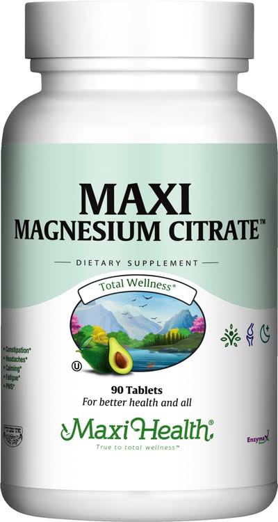 Maxi Magnesium Citrate Supplements - 90ct