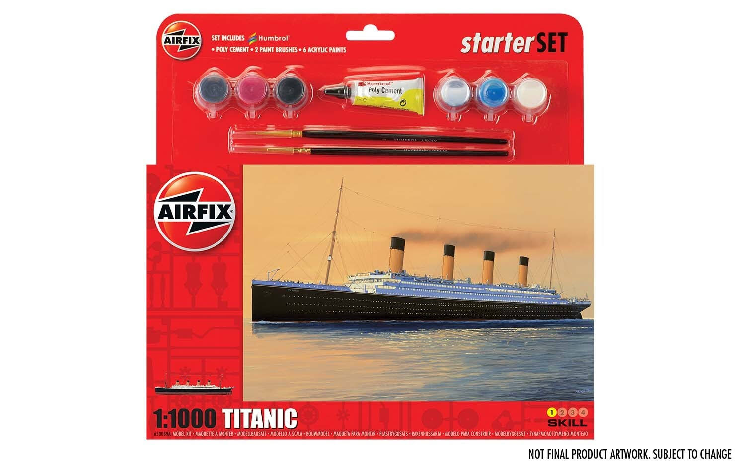 R.M.S. Titanic Gift Set, Airfix A55314 (2019)