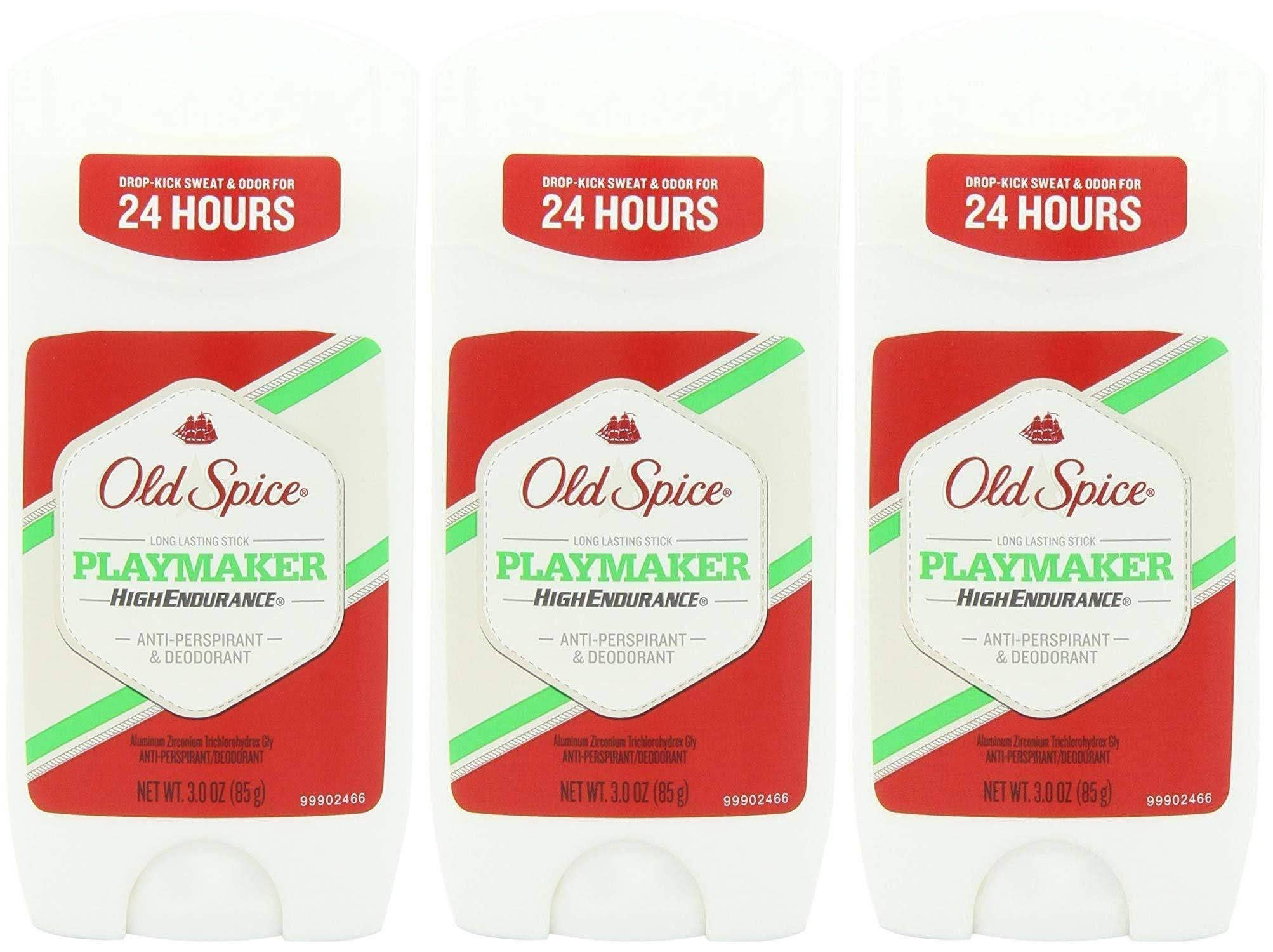 Old Spice Playmaker High Endurance Long Lasting Antiperspirant Deodorant - 3oz