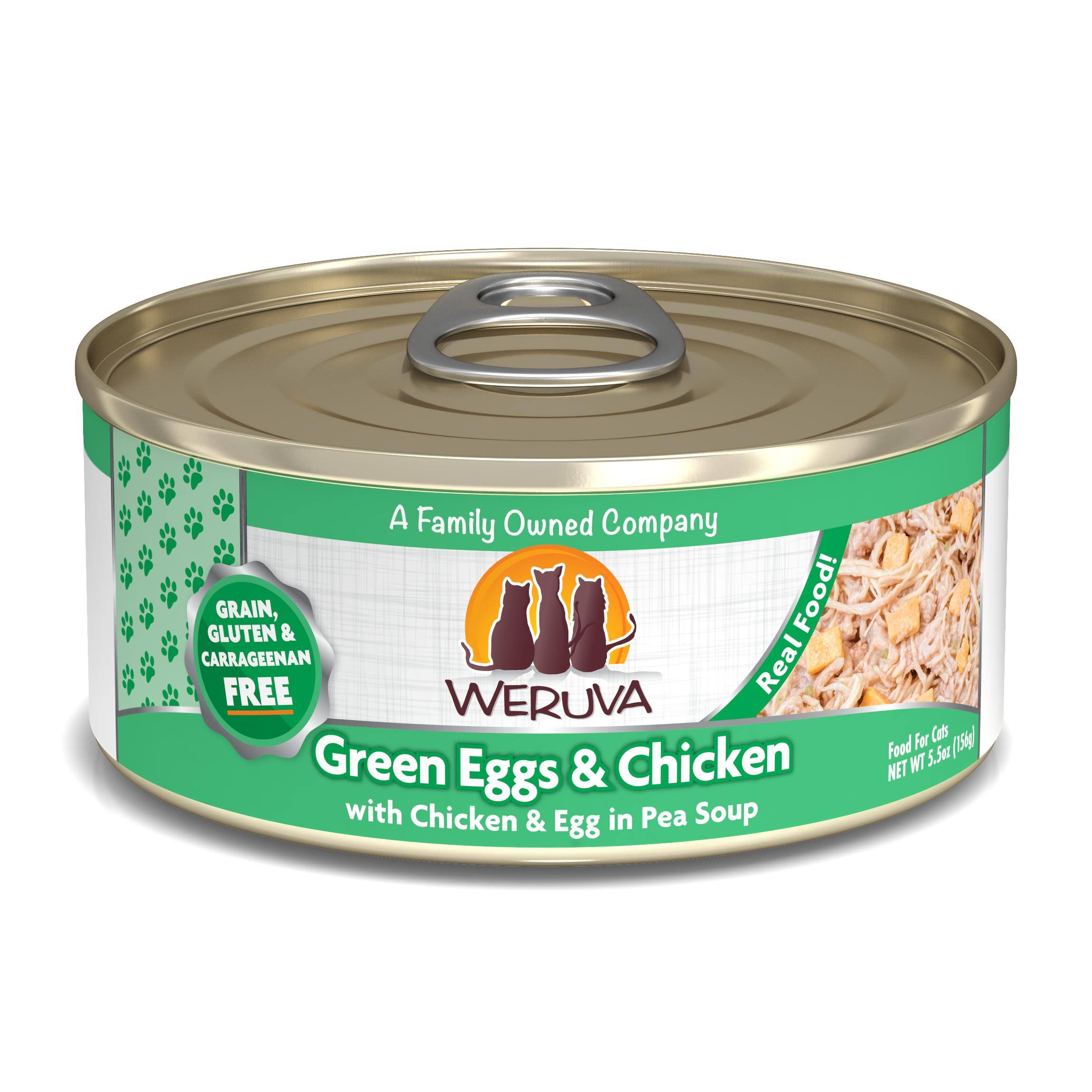 Weruva Canned Cat Food - Green Eggs & Chicken Formula
