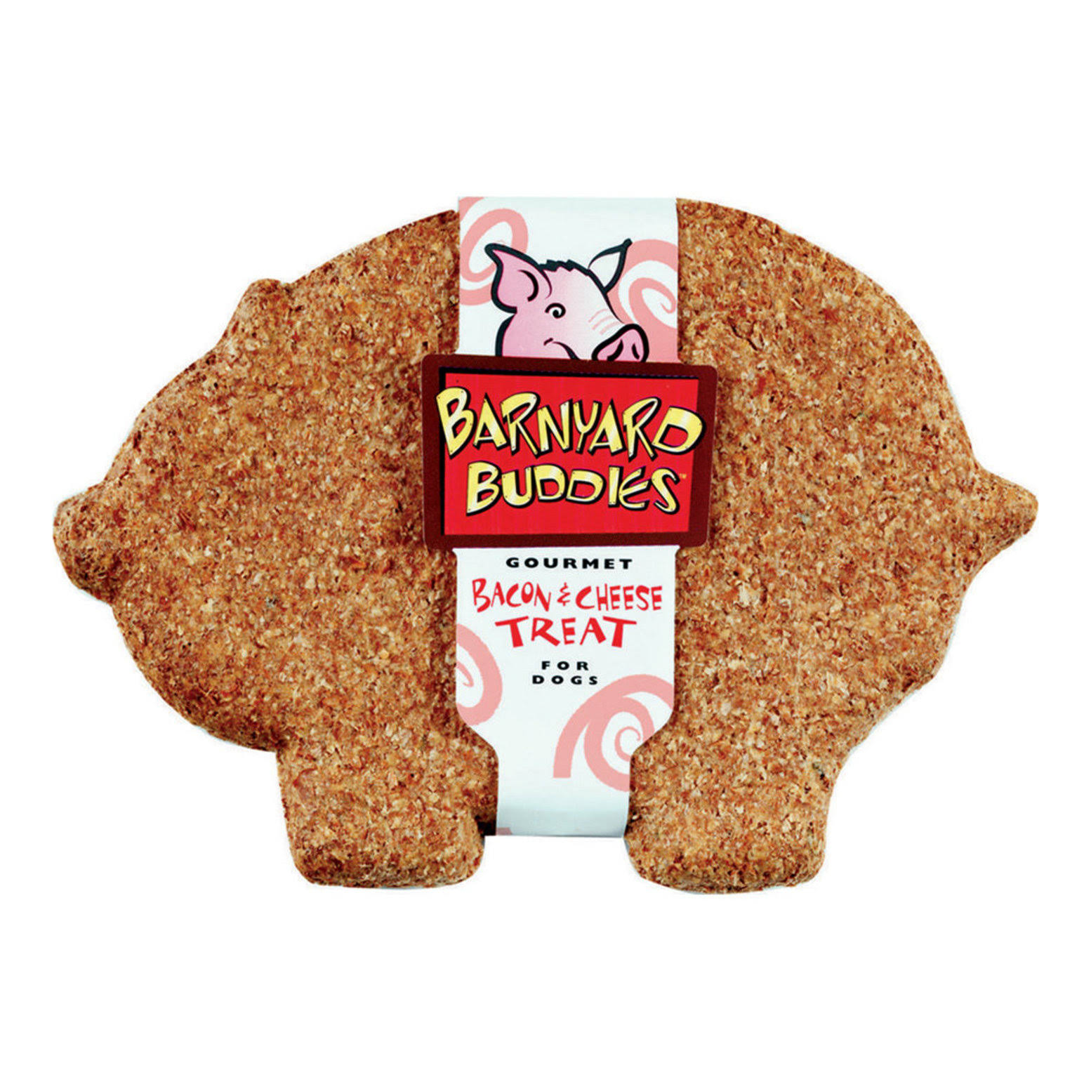 Nature's Animals Dog Treat - Pig Biscuit, Bacon and Cheese, 18pk