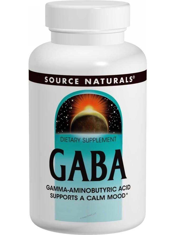 Source Naturals Gaba Powder - 4oz