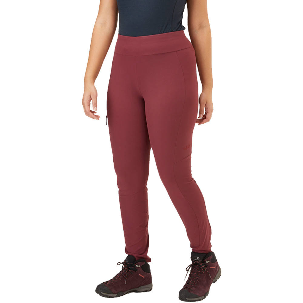 RAB Women's Elevation Soft-Shell Pants Red M