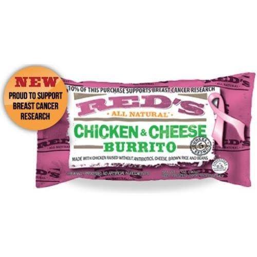 Red's: Natural Foods Chicken & Cheese Burrito, 5 oz