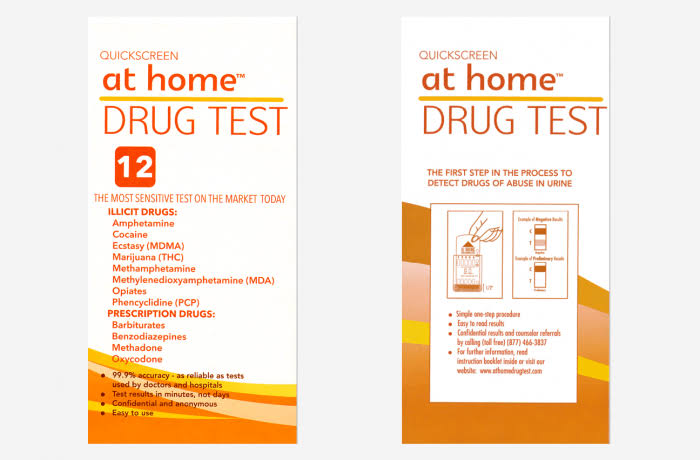 At Home 12 Panel Drug Test