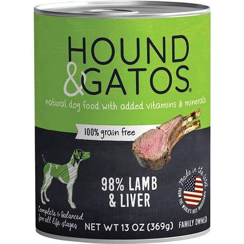 Hound 50300538 13 oz Dog Grain-Free Lamb Liver