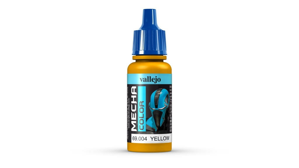 Vallejo Mecha Color 69.004 Yellow - 17ml Airbrush Paint