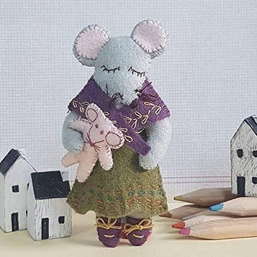 Corinne Lapierre Felt craft Kit - Little Miss Mouse
