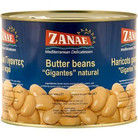 Zanae Butter Beans in Brine - 2000g