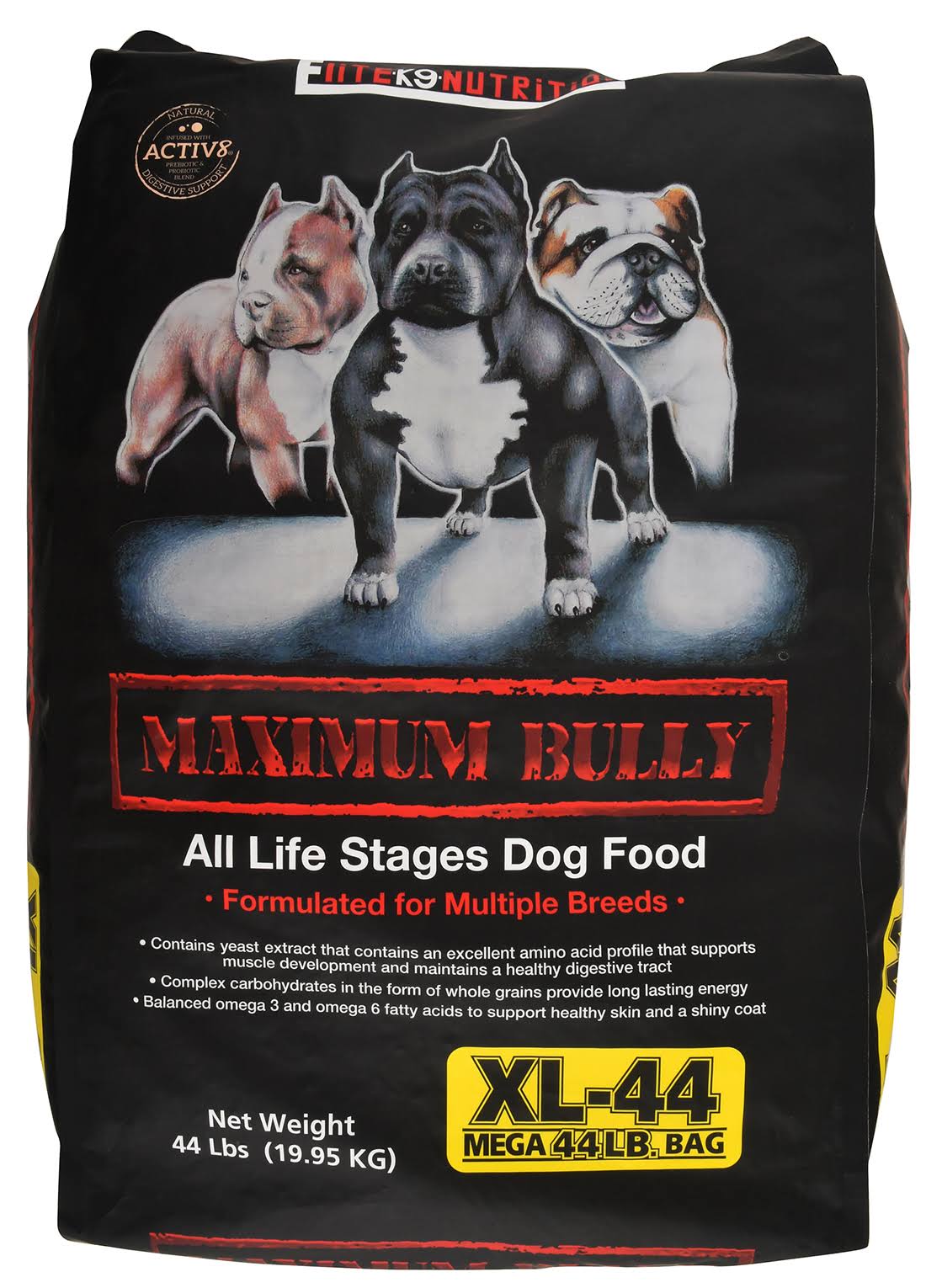 Maximum Bully Dog Food, 44 lbs.