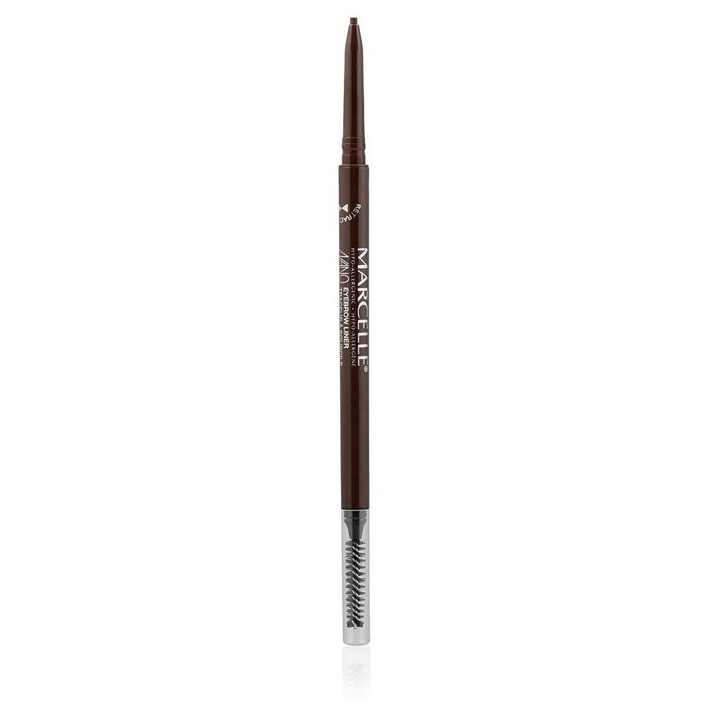 Marcelle Nano Eyebrow Liner, Dark Brown, Hypoallergenic and Fragrance-