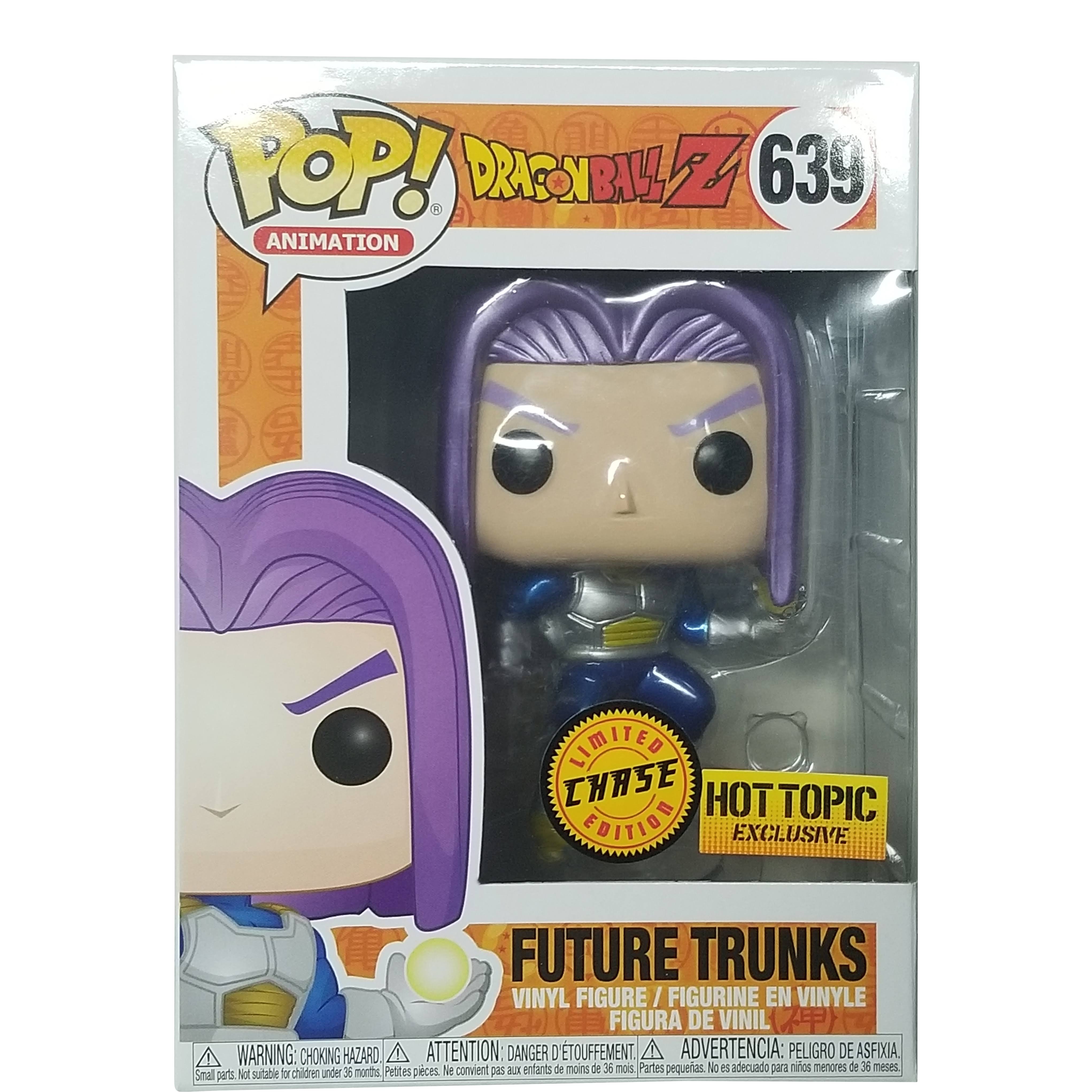 Funko Pop! Animation DragonBall Z Future Trunks (Chase) Hot Topic Exclusive Figure #639