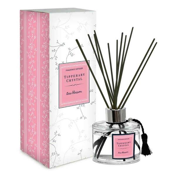 Tipperary Crystal Rose Blossom Fragrance Diffuser