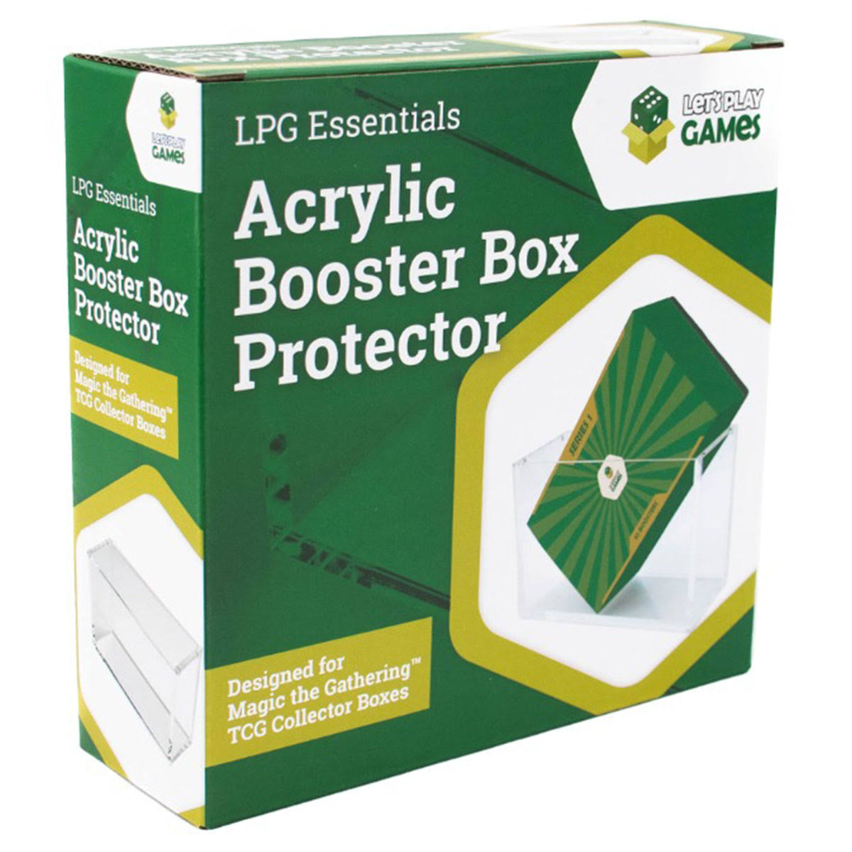 LPG Acrylic Booster Box Protector - MTG Collector Box Size | Ozzie Collectables