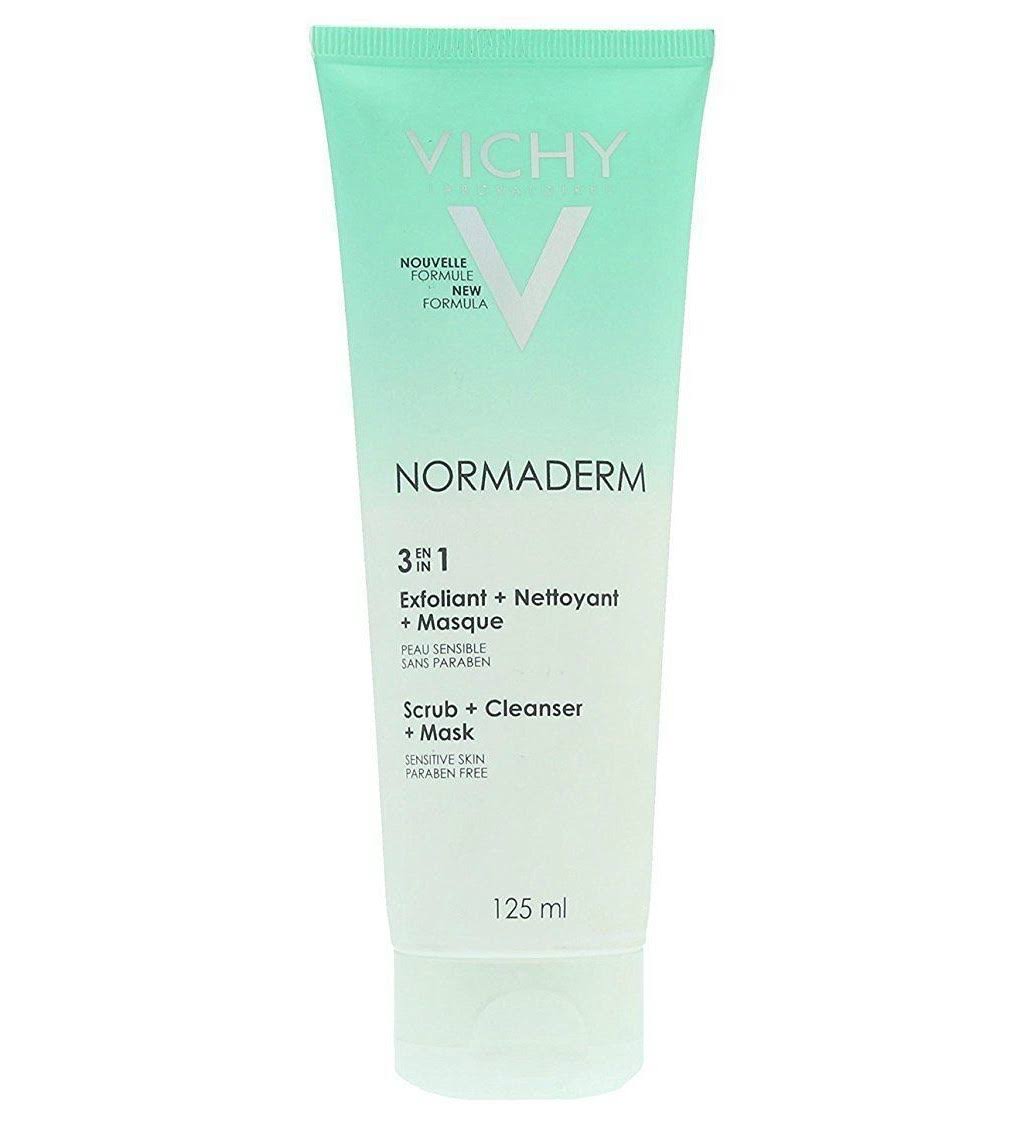 Vichy Normaderm 3in1 Scrub, Cleanser and Mask - 125ml