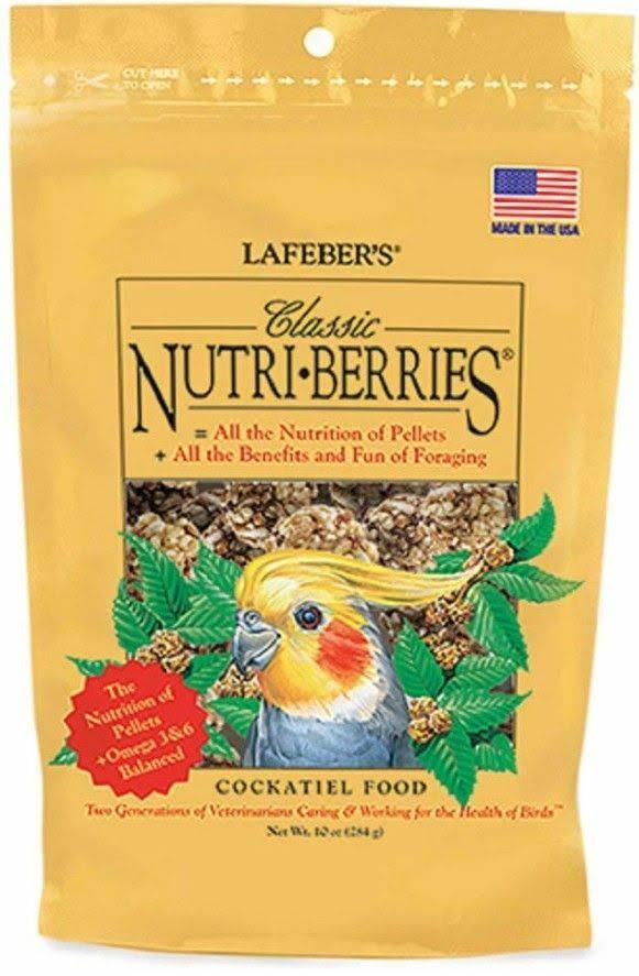 Lafeber Classic Nutri-Berries Cockatiel Food 10 oz