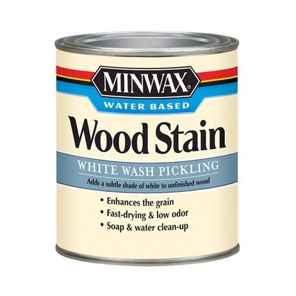 Minwax White Wash Pickling Water Based Stain - 1qt