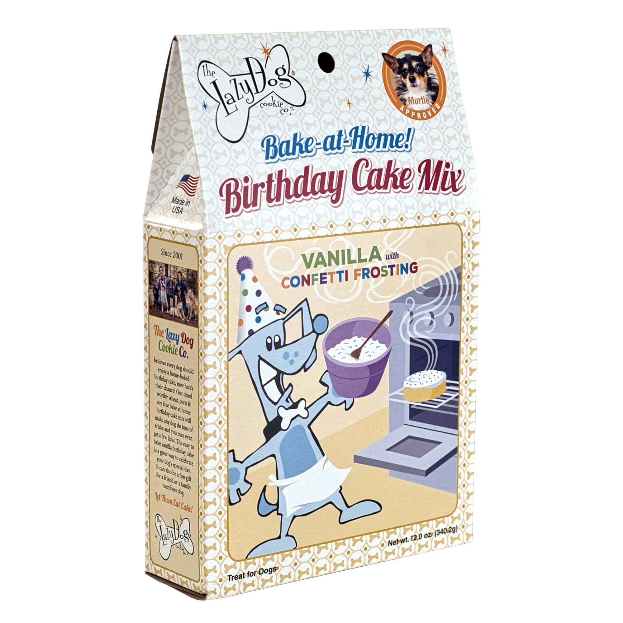 Lazy Dog Bake-at-Home Vanilla Birthday Cake Mix