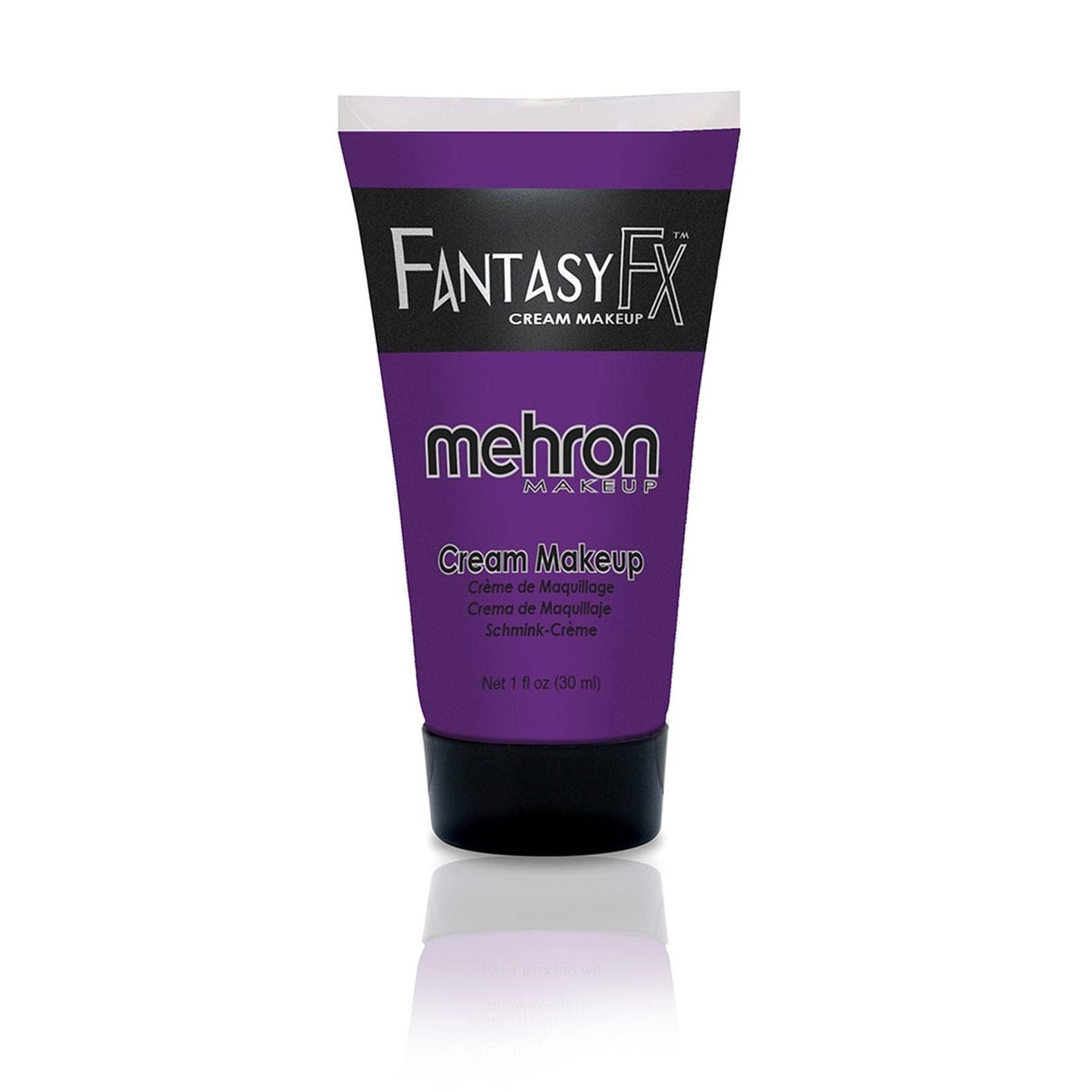Mehron Makeup Fantasy FX Water Based Face and Body Paint - Purple, 1oz