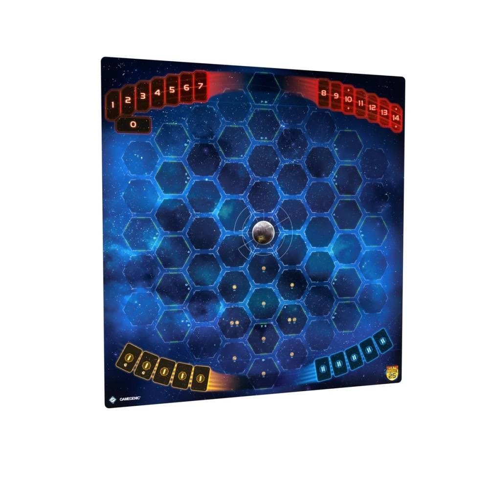 Gamegenic Twilight Imperium Game Mat 25th Anniversary Board Game Blue