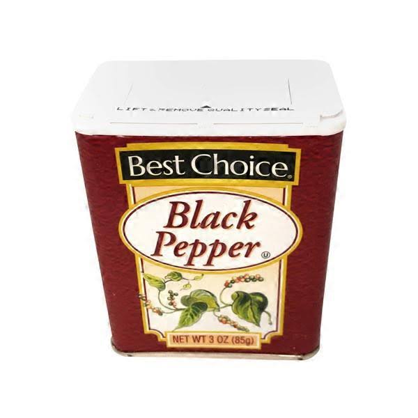 Best Choice Black Pepper - 3 oz