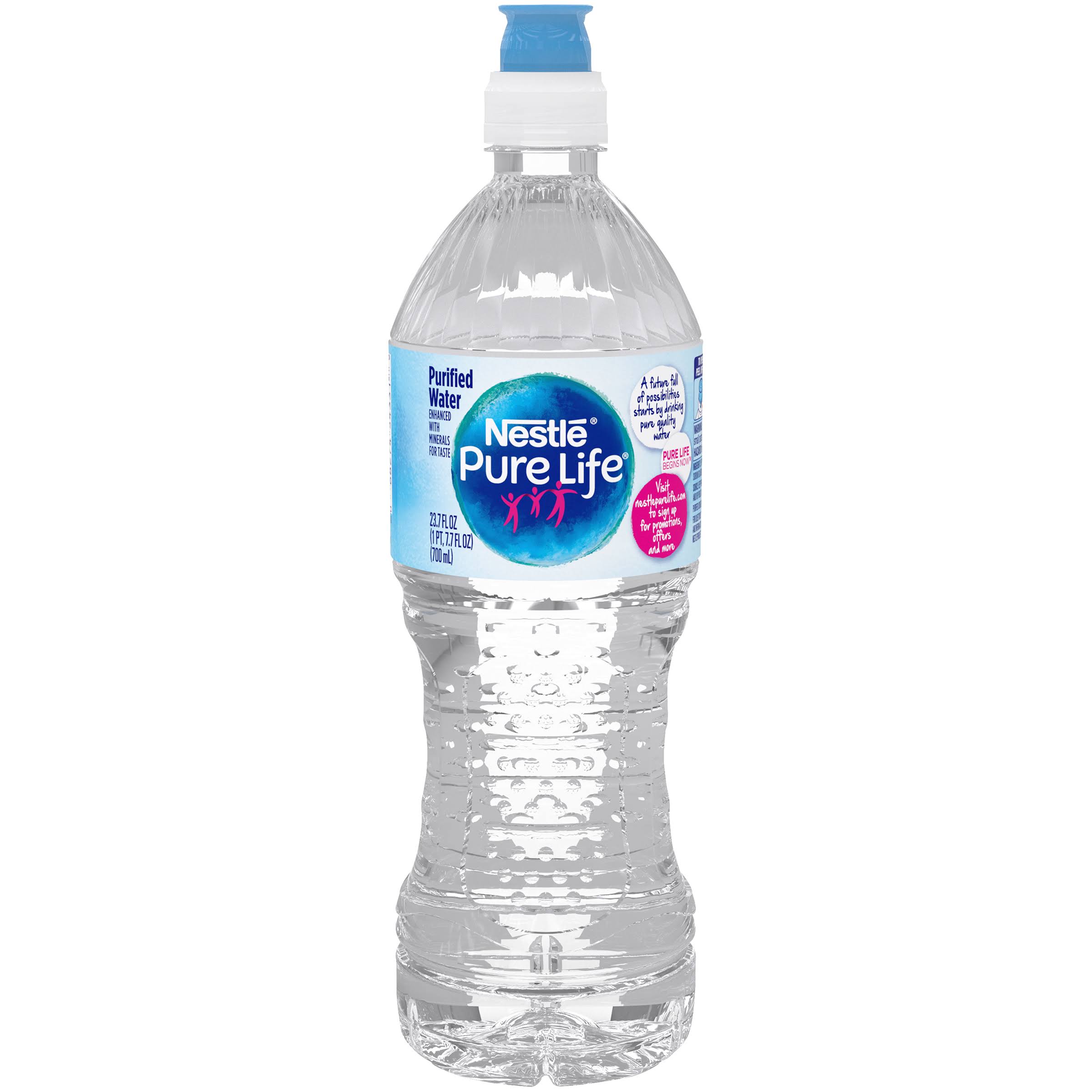 Nestle Pure Life Purified Water - 700ml, x12