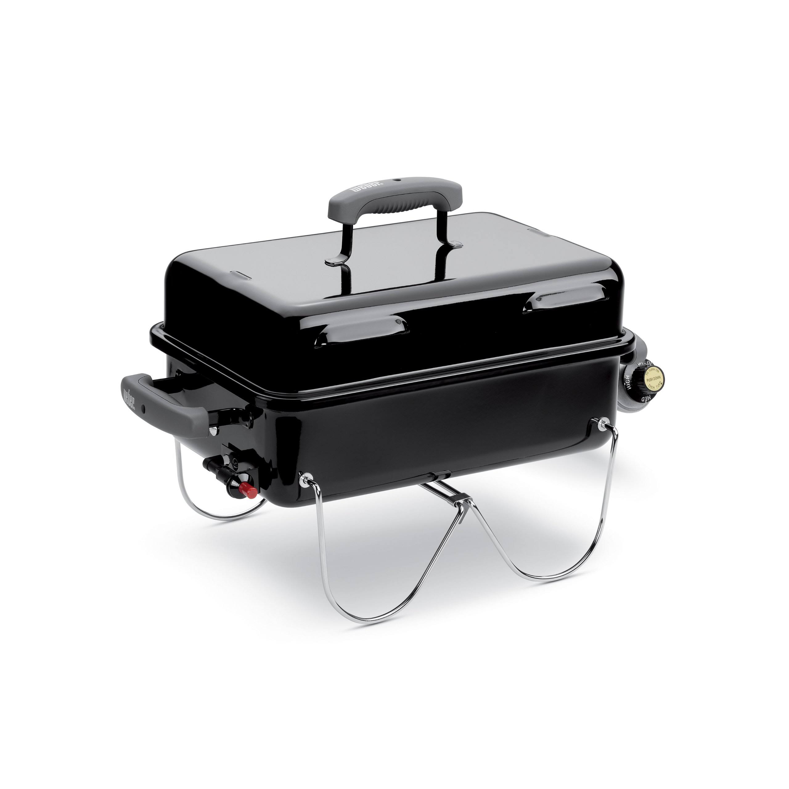 Weber Go-Anywhere Portable Single Burner Propane Gas Grill