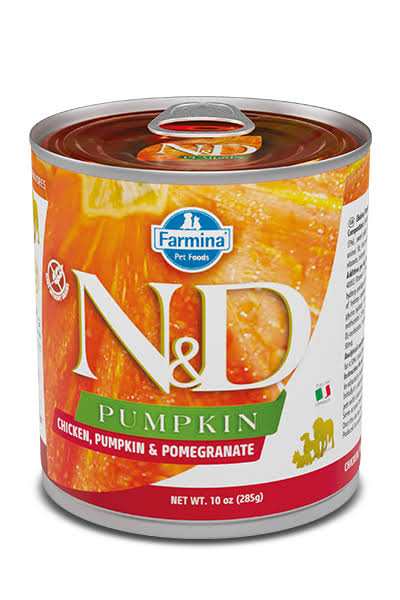 N&D Pumpkin Grain-Free Canine Chicken, Pumpkin & Pomegranate Adult Wet Food 6x10.048oz