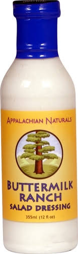 Appalachian Naturals Salad Dressing Gluten Free Buttermilk Ranch -- 12 fl oz