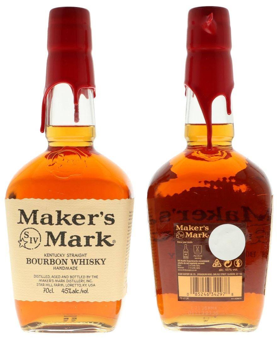 Maker's Mark Bourbon Whiskey - 1l