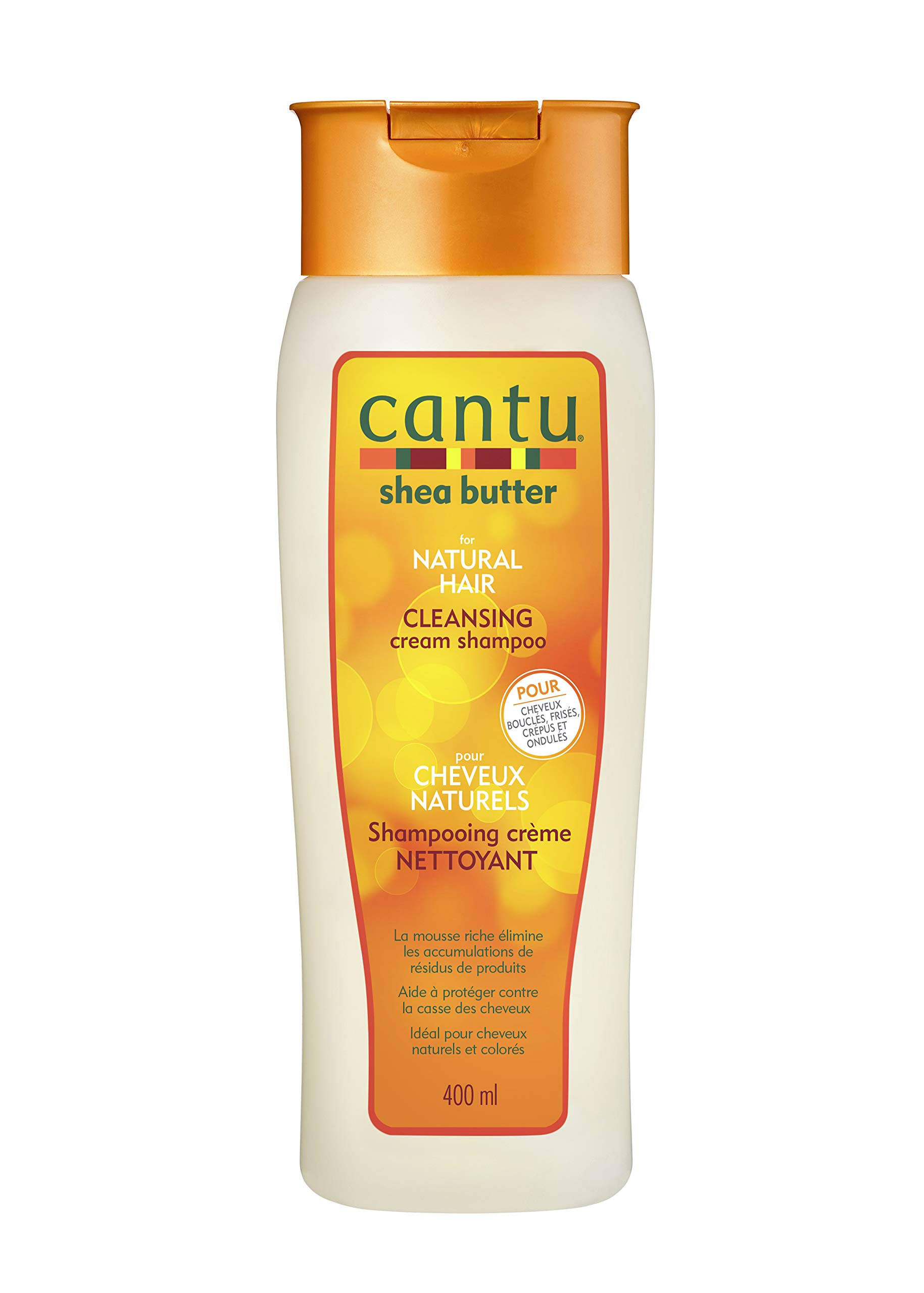 Cantu Shea Butter Shampoo, Cleansing Cream, Sulfate-Free, for Natural Hair - 13.5 fl oz
