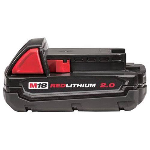 Milwaukee 48111820 M18 Red Lithium 2.0 Compact Battery Pack - 18V