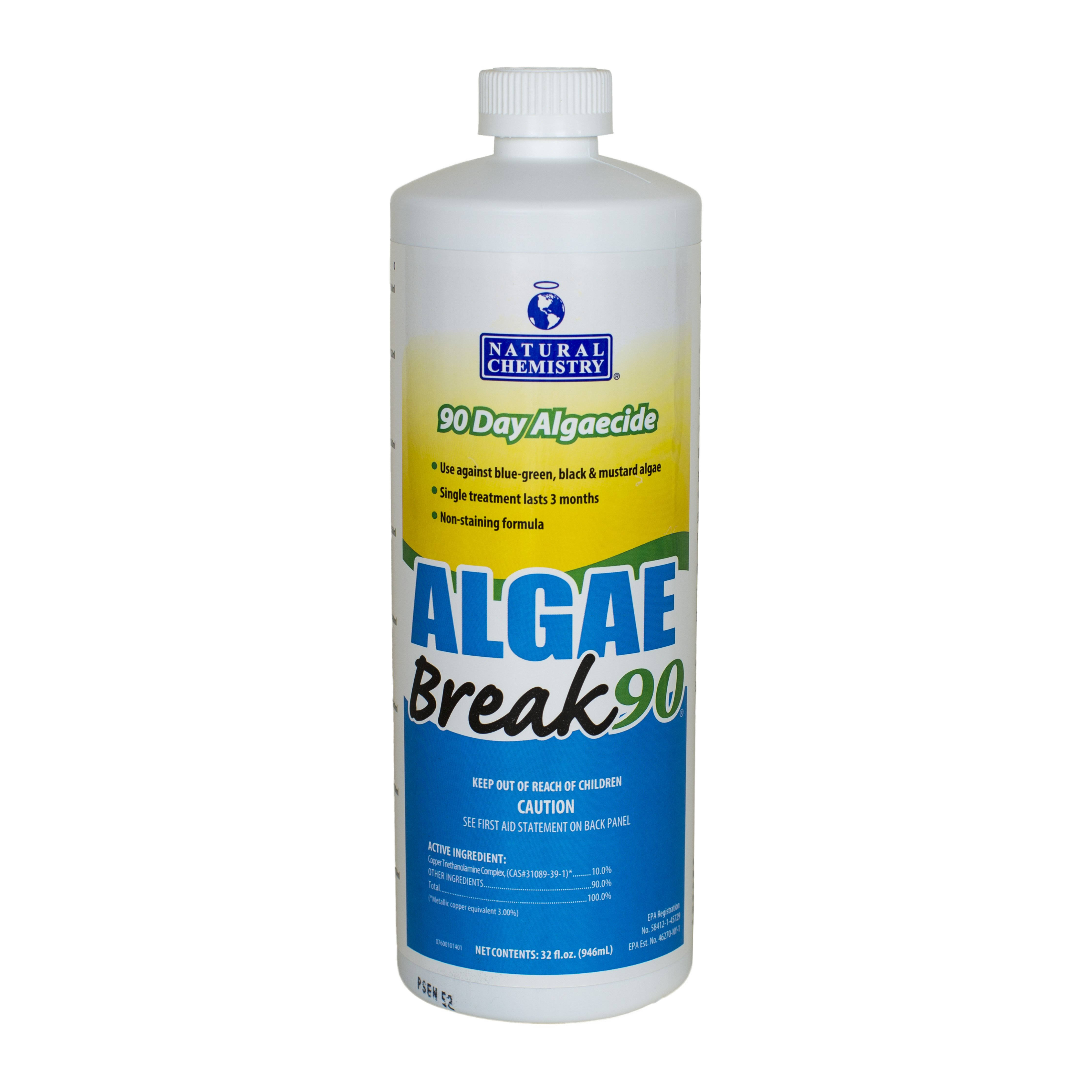 Natural Chemistry Algae Break 90 Day Algaecide - 32oz