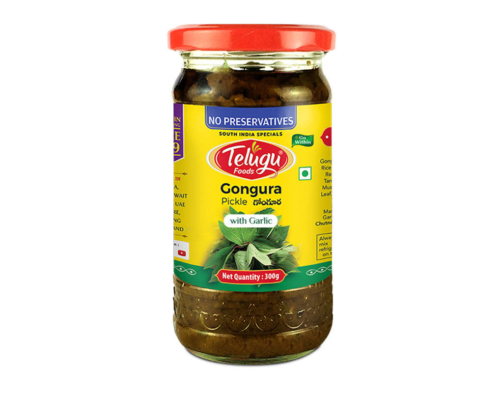 Telugu Gongura Pickle - 300ml