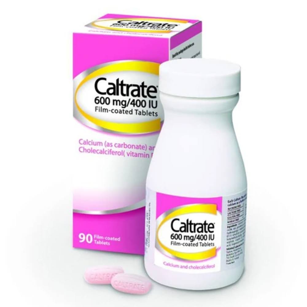 Caltrate 600mg/400IU Film-Coated Tablets