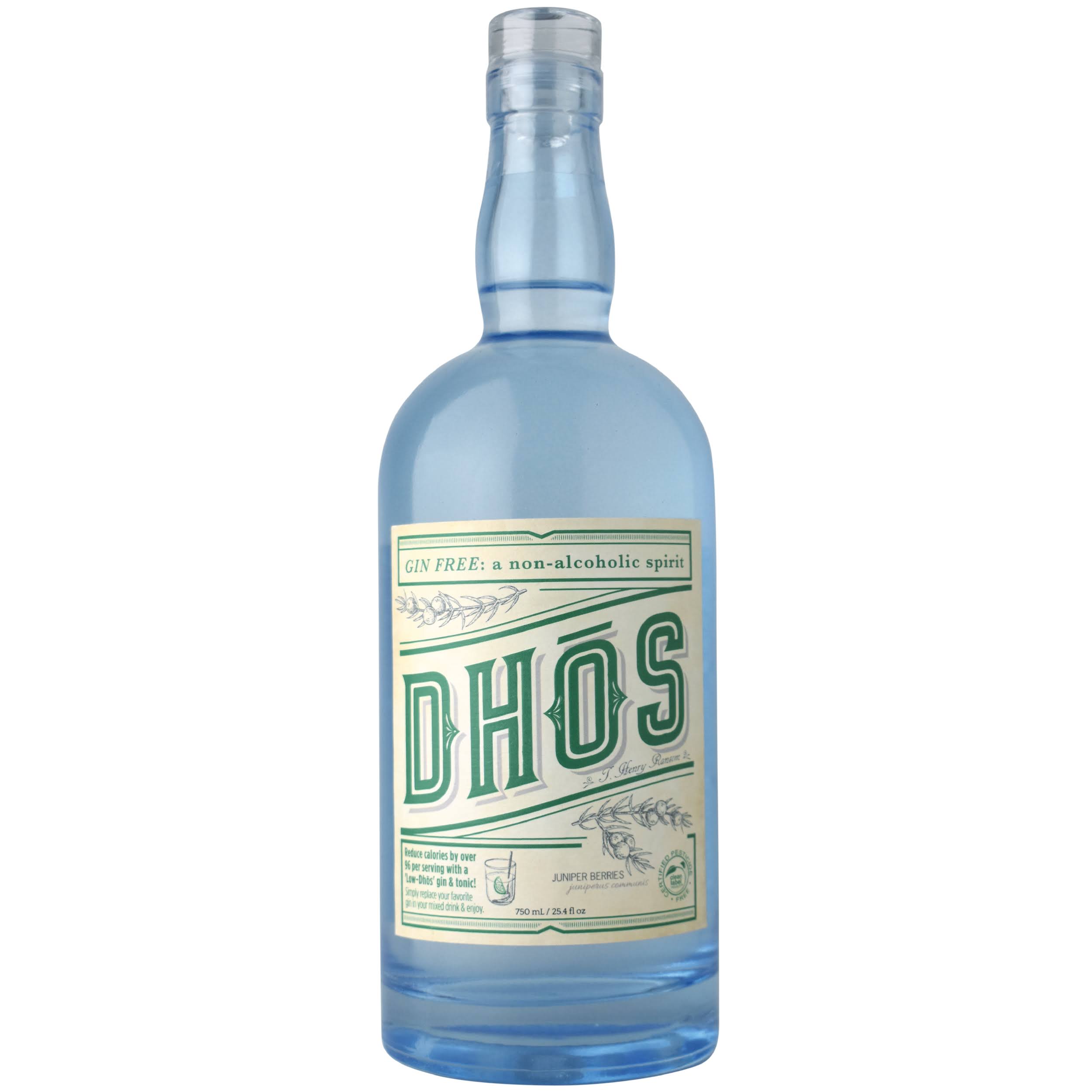 Dhos Gin Free Non-Alcoholic Spirit - 750 ml