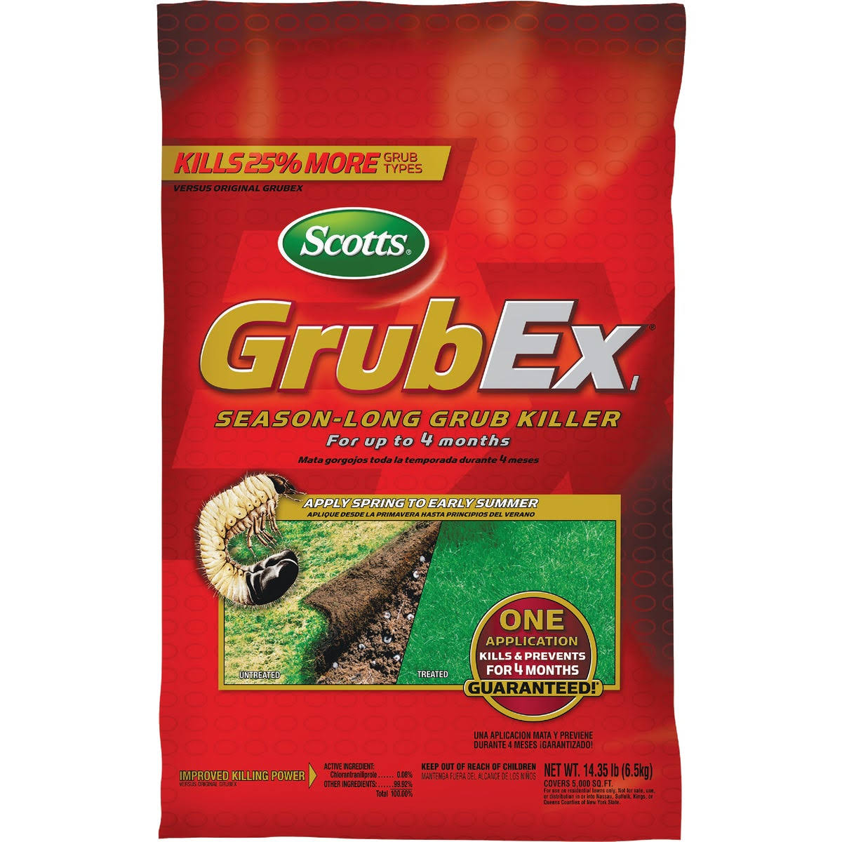 Scotts GrubEx Season Long Grub Killer - 14.35lb