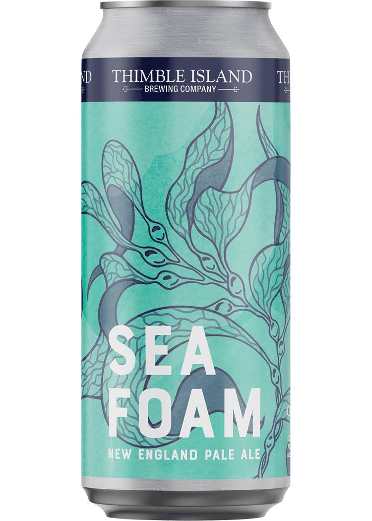 Thimble Island Sea Foam New England Pale Ale - 16 fl oz
