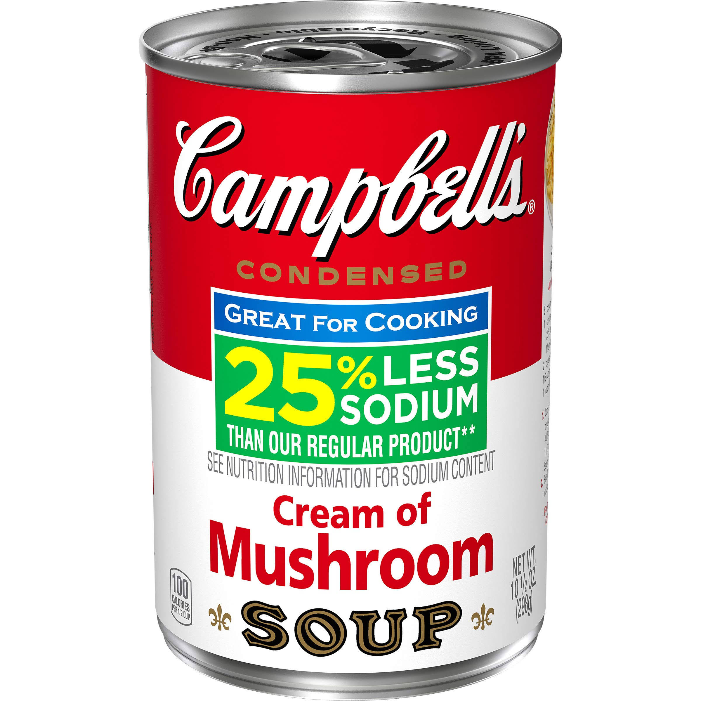 Campbell's Cream of Mushroom Condensed Soup - 10.5oz