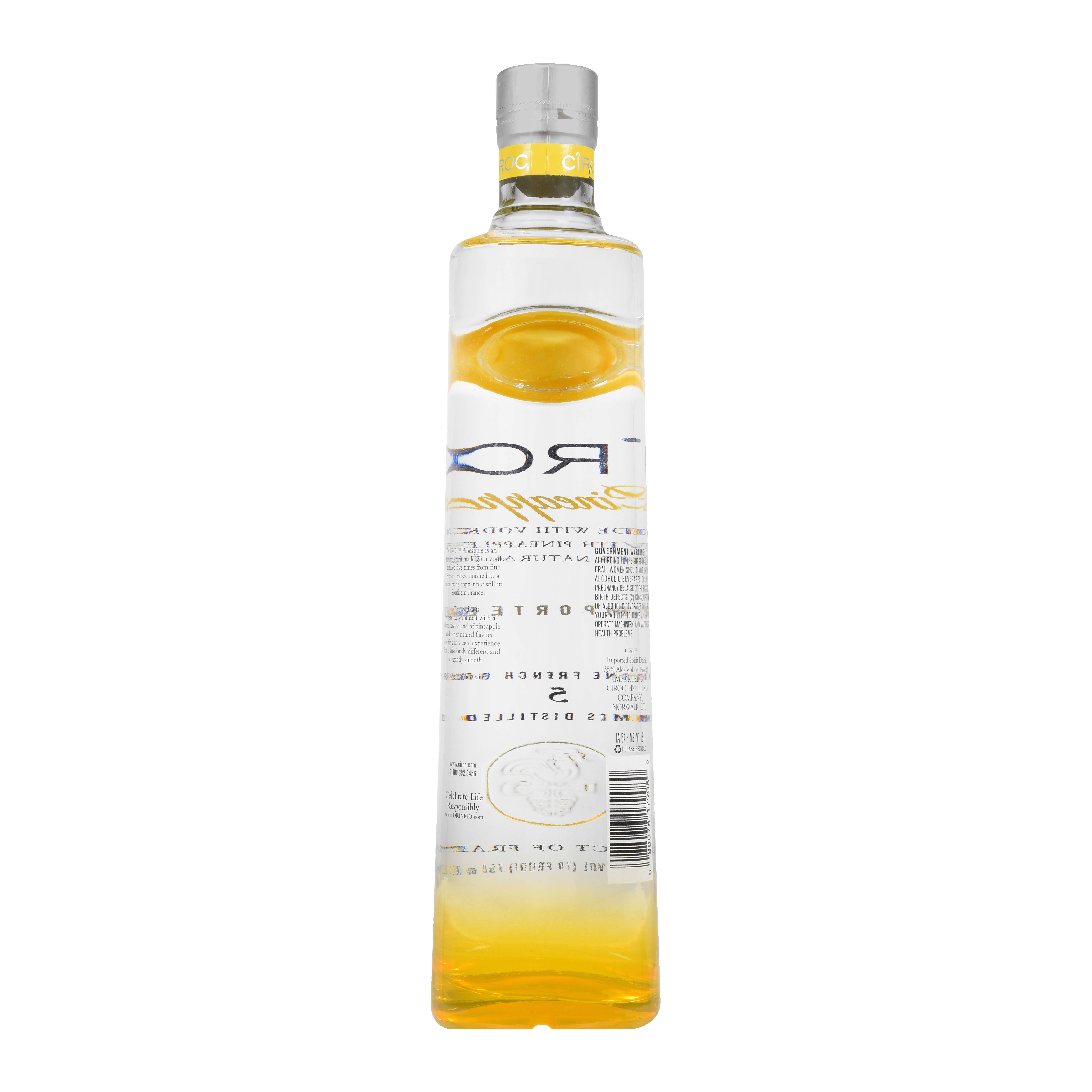 Ciroc Vodka - Pineapple, 750ml