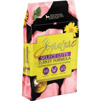 Zignature Select Cuts Turkey Formula Dry Dog Food - 4 lb. Bag